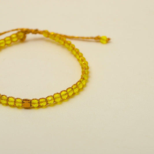 Crystalegance Yellow Bracelet