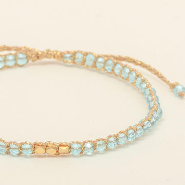 Crystalegance Aqua Bracelet - praijing