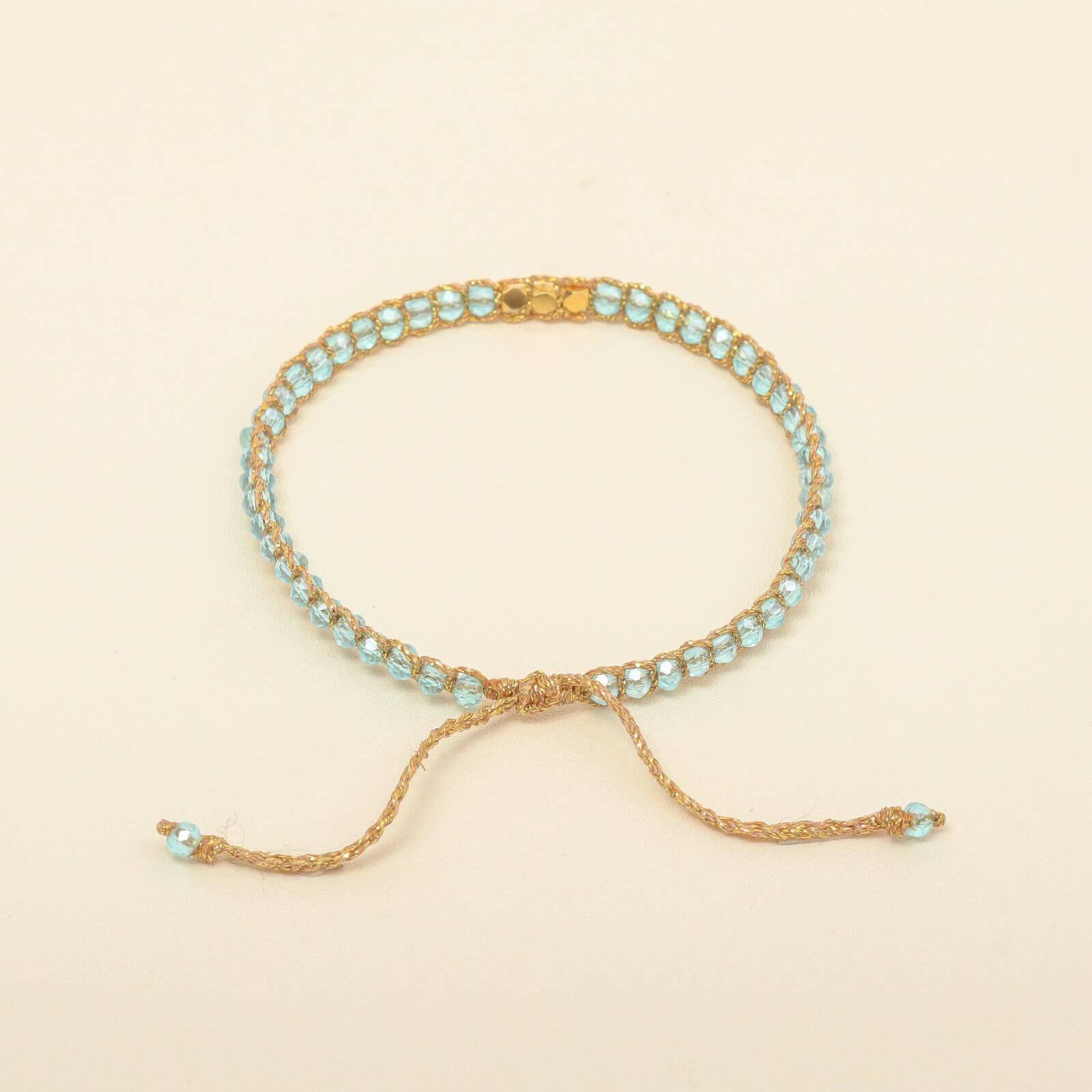 Crystalegance Aqua Bracelet - praijing