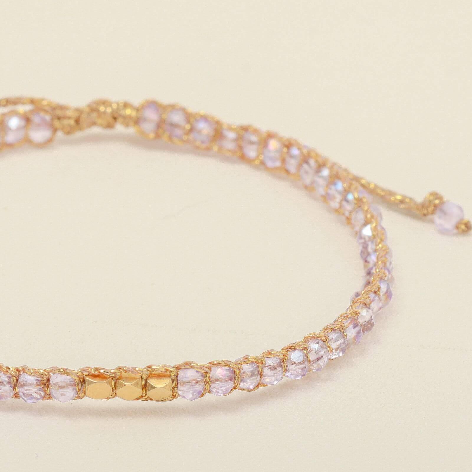 Crystalegance Pink Bracelet - praijing