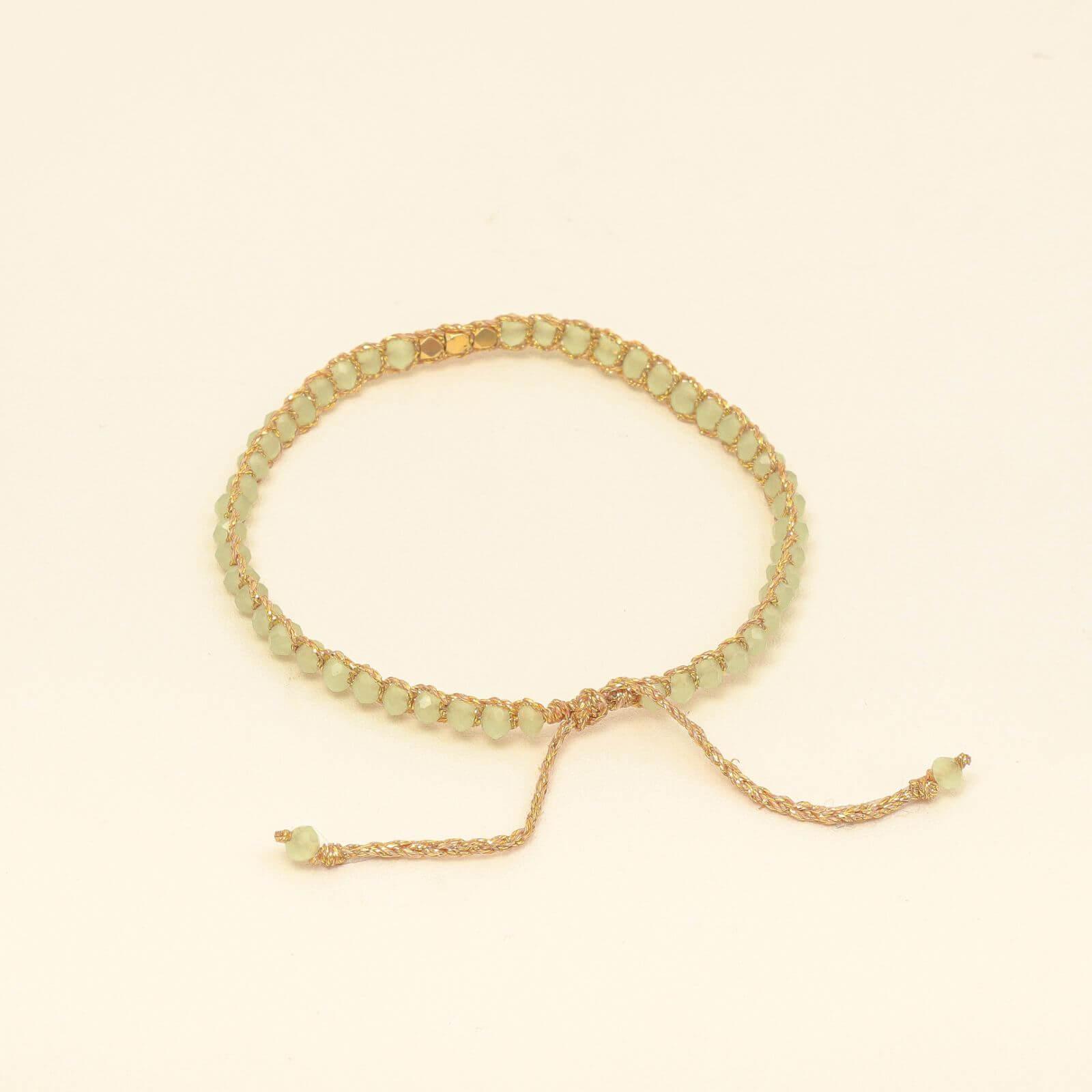 Crystalegance Prehnite Bracelet - praijing