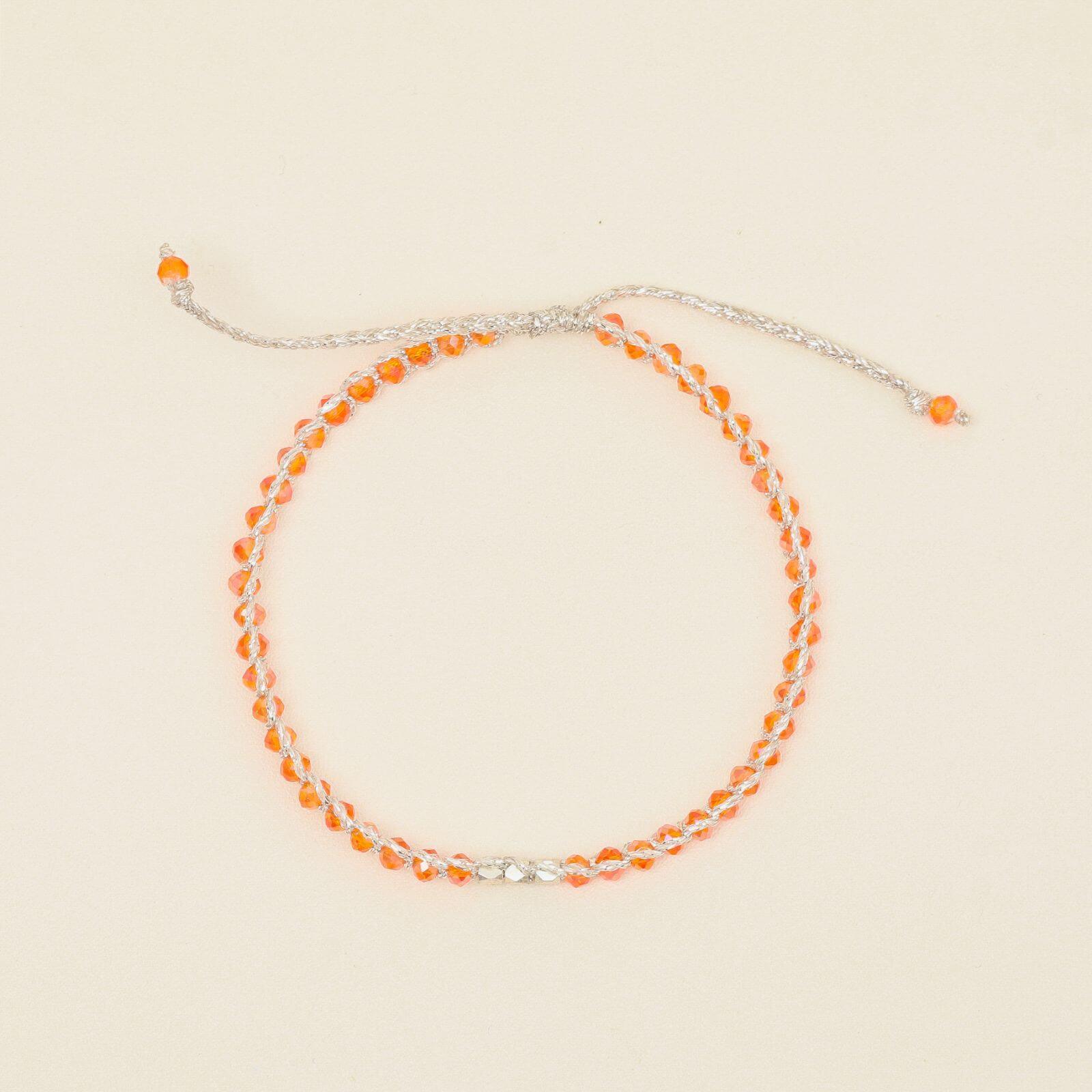 Crystalegance Orange Bracelet - praijing