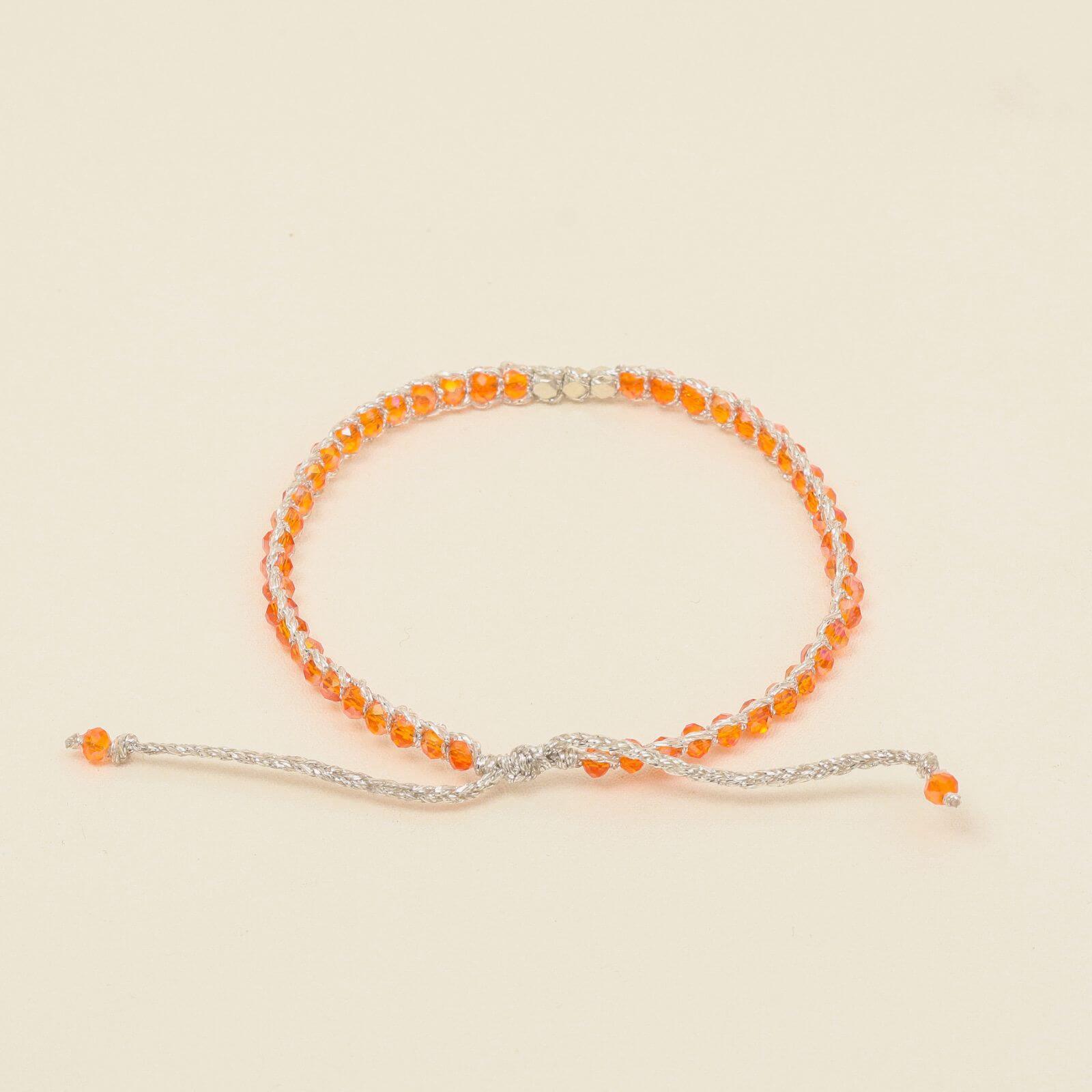 Crystalegance Orange Bracelet - praijing