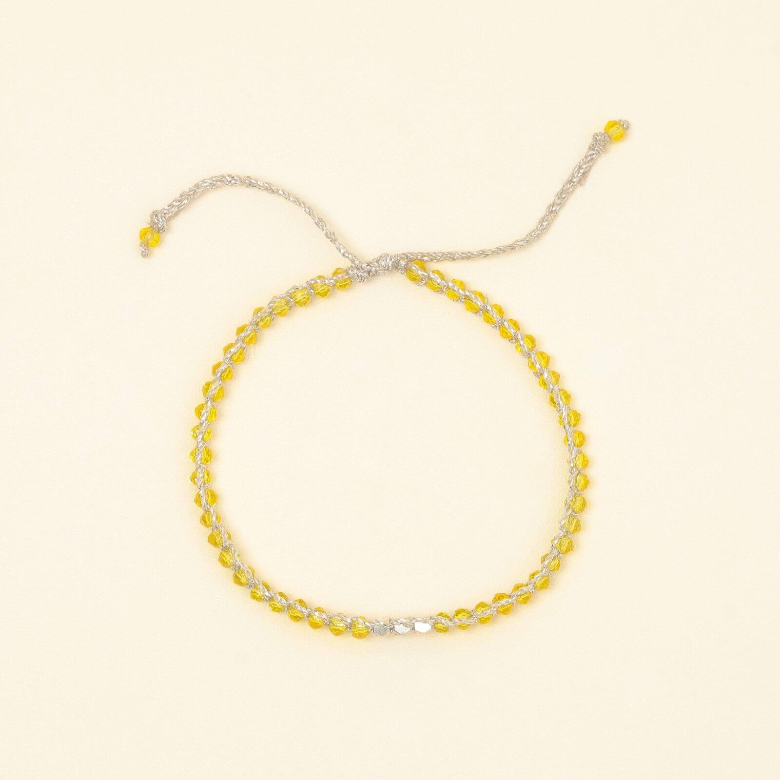 Crystalegance Yellow Bracelet - praijing