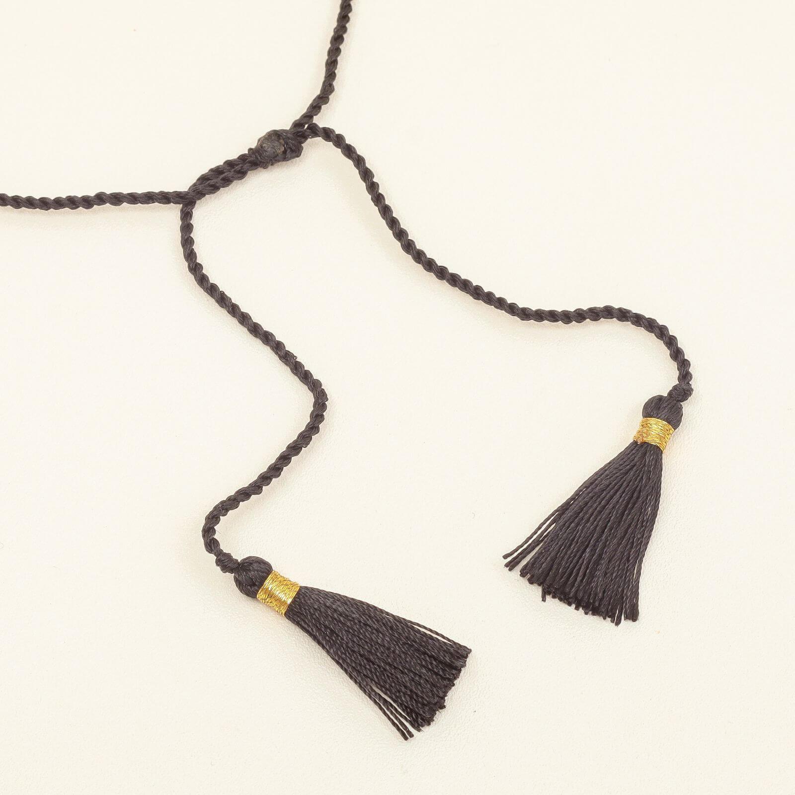 Onyx Pyrite Elegance Necklace - praijing