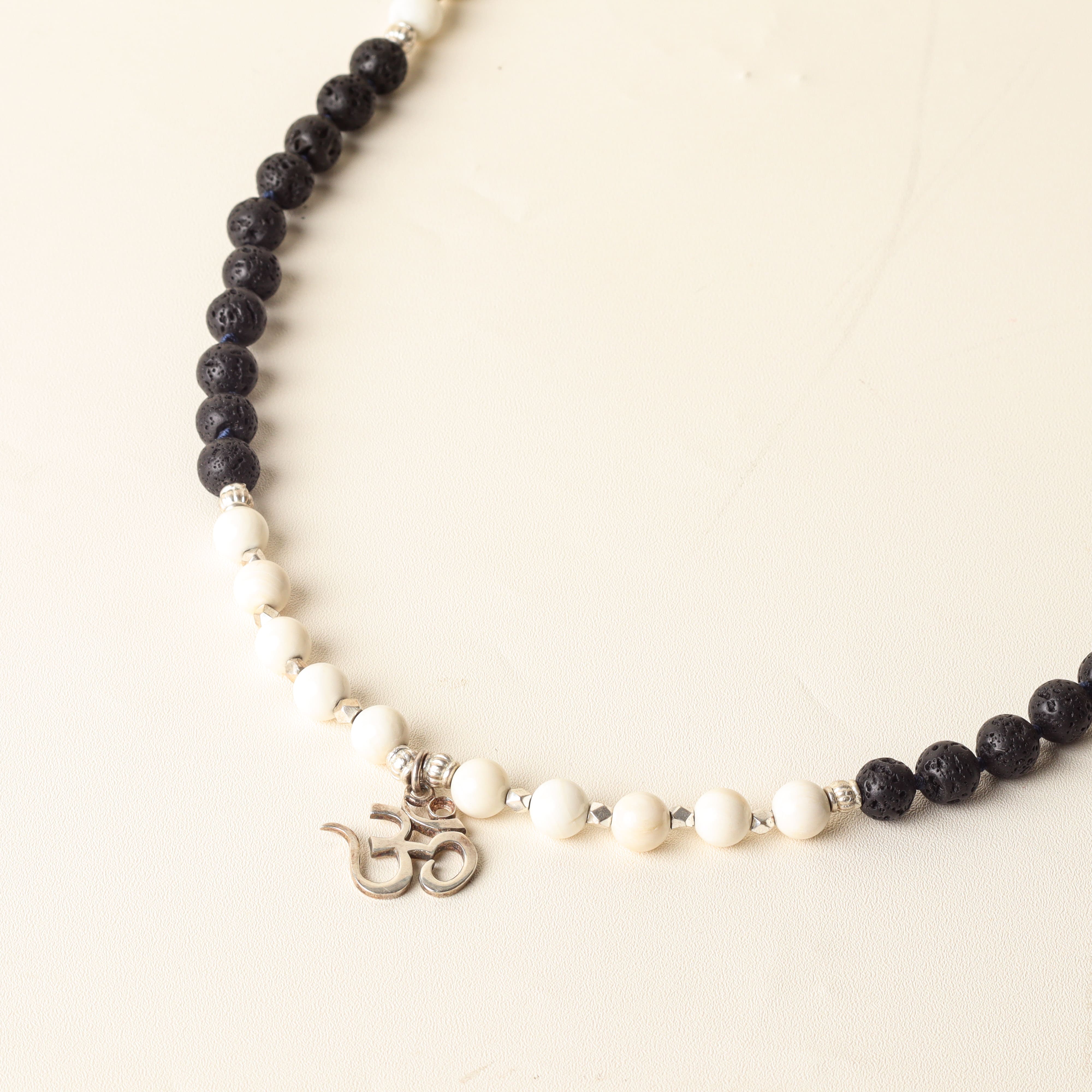 Lava Gemstone Necklace | Lava Stone Necklace | Elegant Lava Gemstone ...