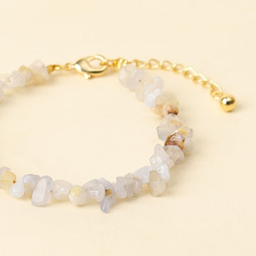 Gelang Batu Permata Bohemian Harmony Morganite 