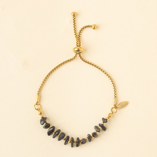 Vivian Blue Sandstone Bracelet