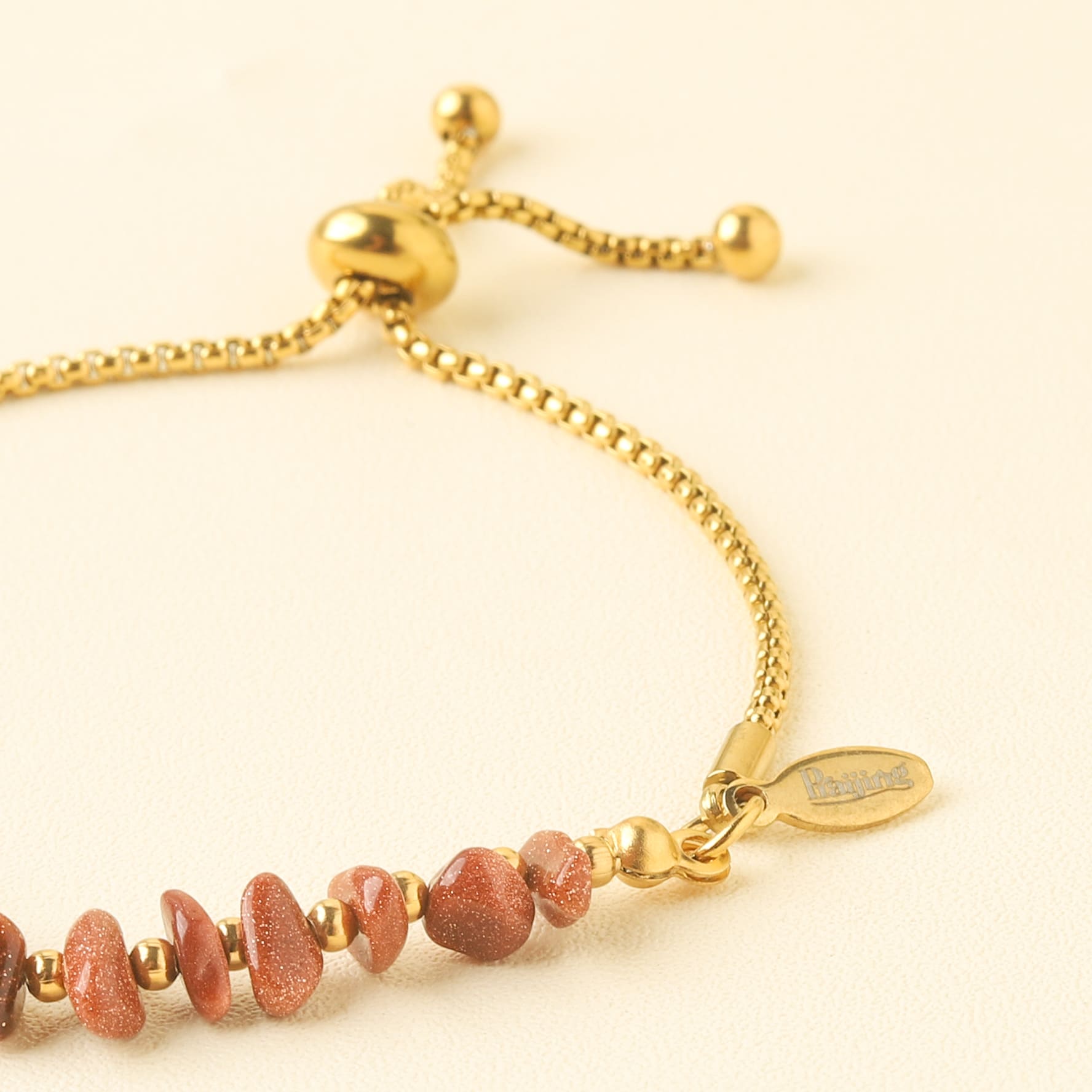 Vivian Gold Sandstone Bracelet