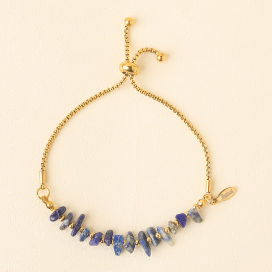 Gelang Batu Permata Vivian Lapis Lazuli