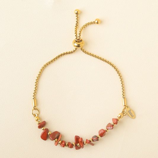 Vivian Red Jasper Bracelet