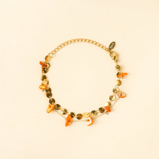 Bohemian EXQ Amber Bracelet