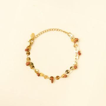 Bohemian EXQ Gold Sandstone Bracelet