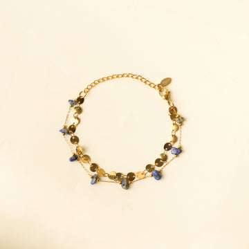 Bohemian EXQ Lapis Lazuli Bracelet