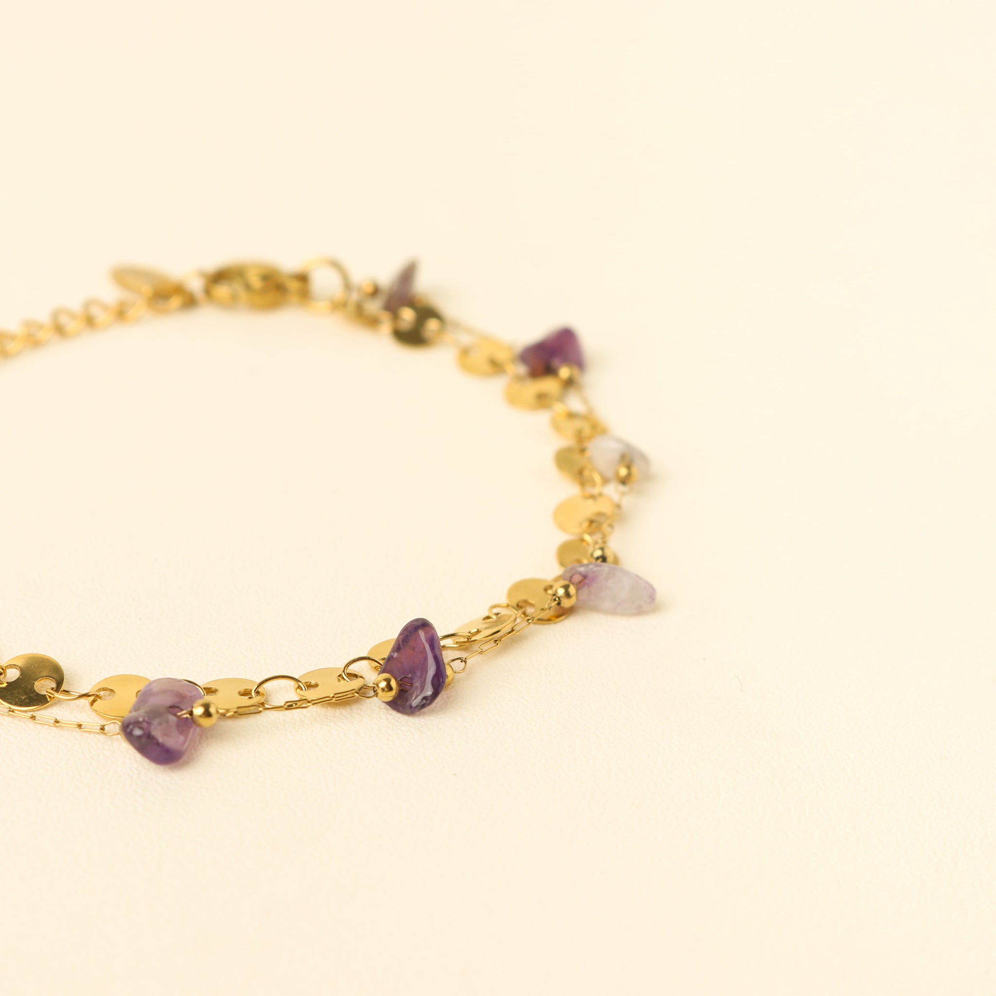 Bohemian EXQ Dark Amethyst Bracelet