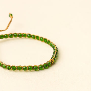 Crystalegance Green Bracelet