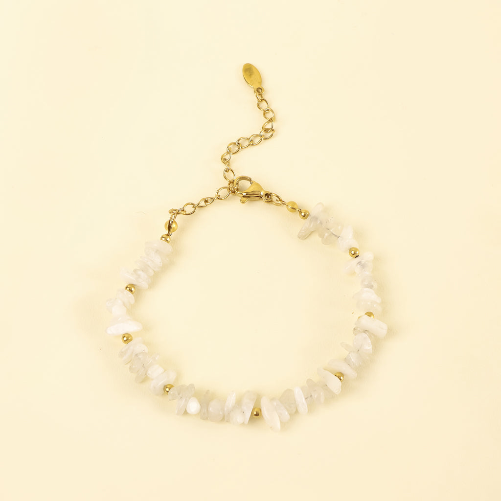 Bohemian Harmony Blue Moonstone Bracelet