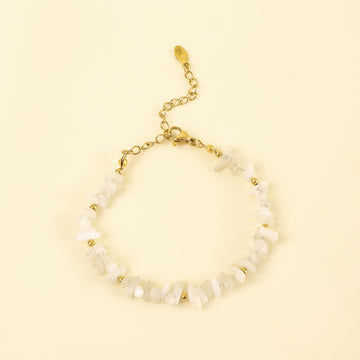Bohemian Harmony Blue Moonstone Bracelet