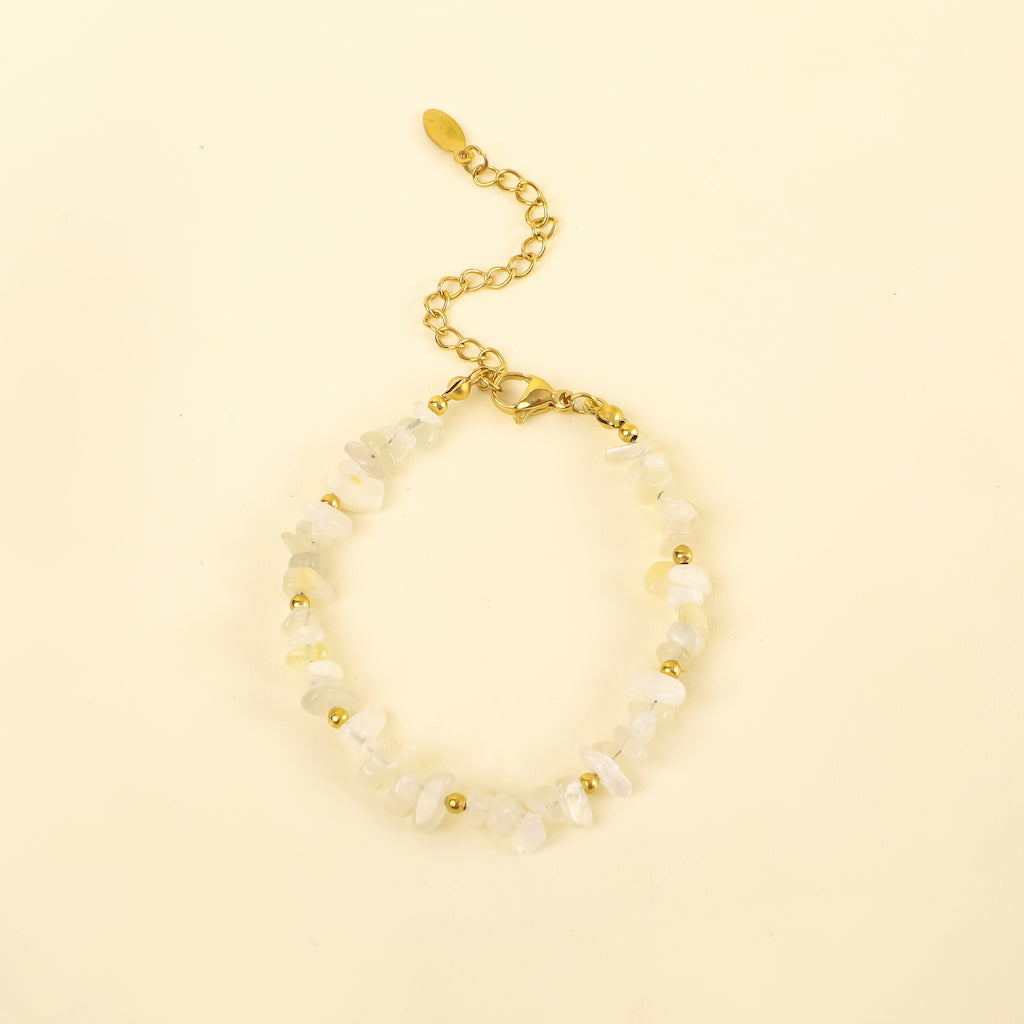 Bohemian Harmony Moonstone Bracelet