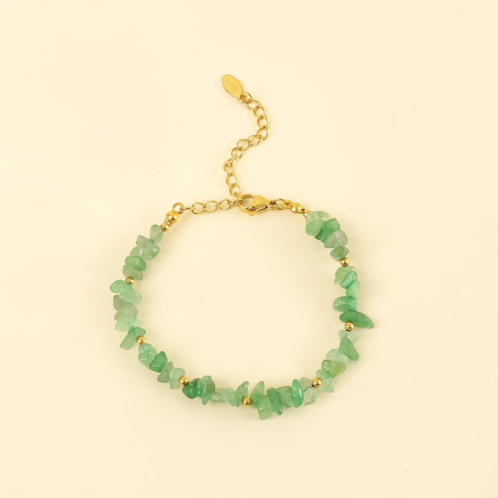 Bohemian Harmony Green Aventurine Bracelet