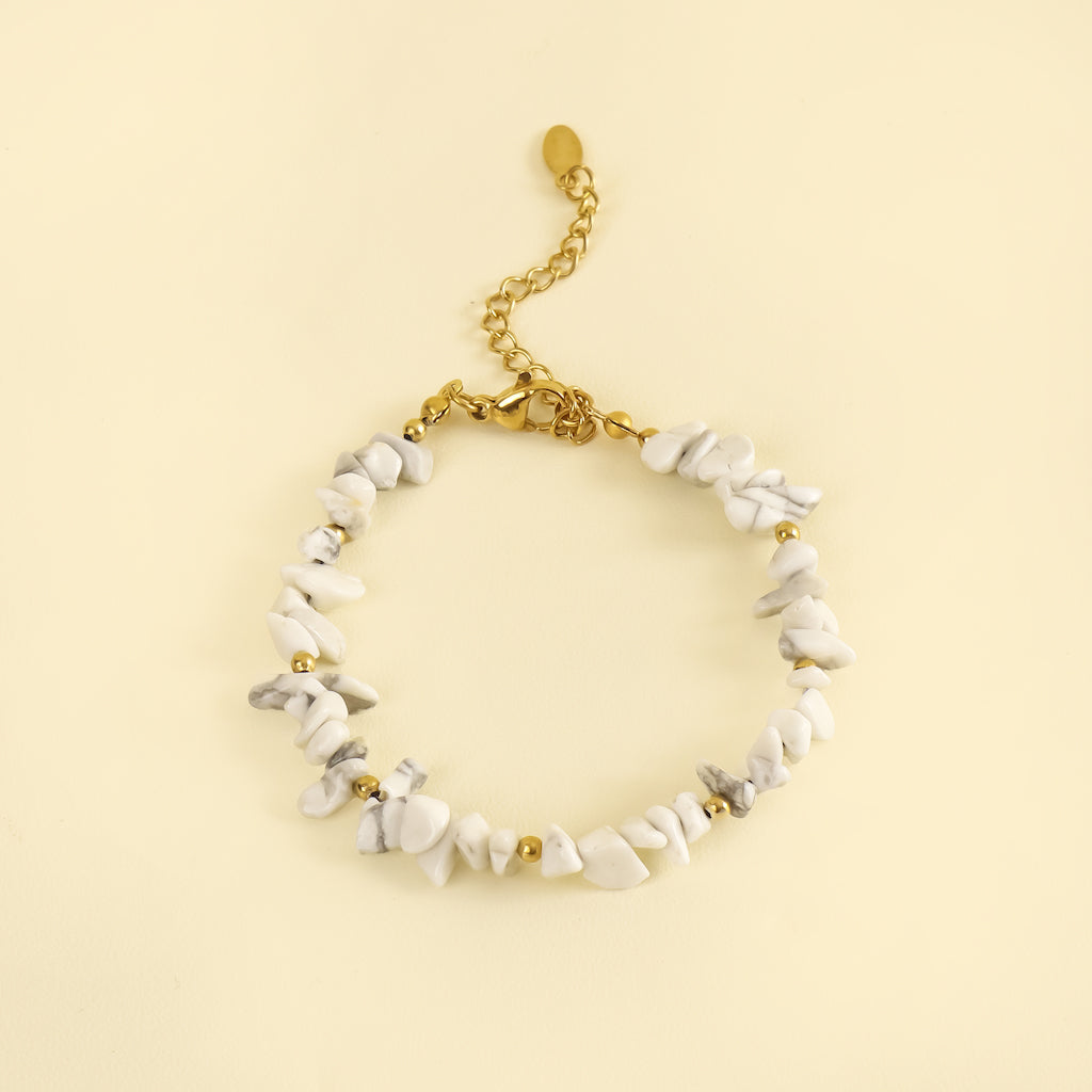 Bohemian Harmony Howlite Bracelet