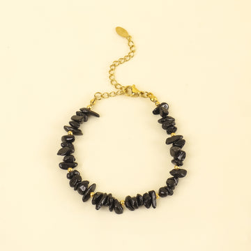 Bohemian Harmony Black Tourmaline Bracelet