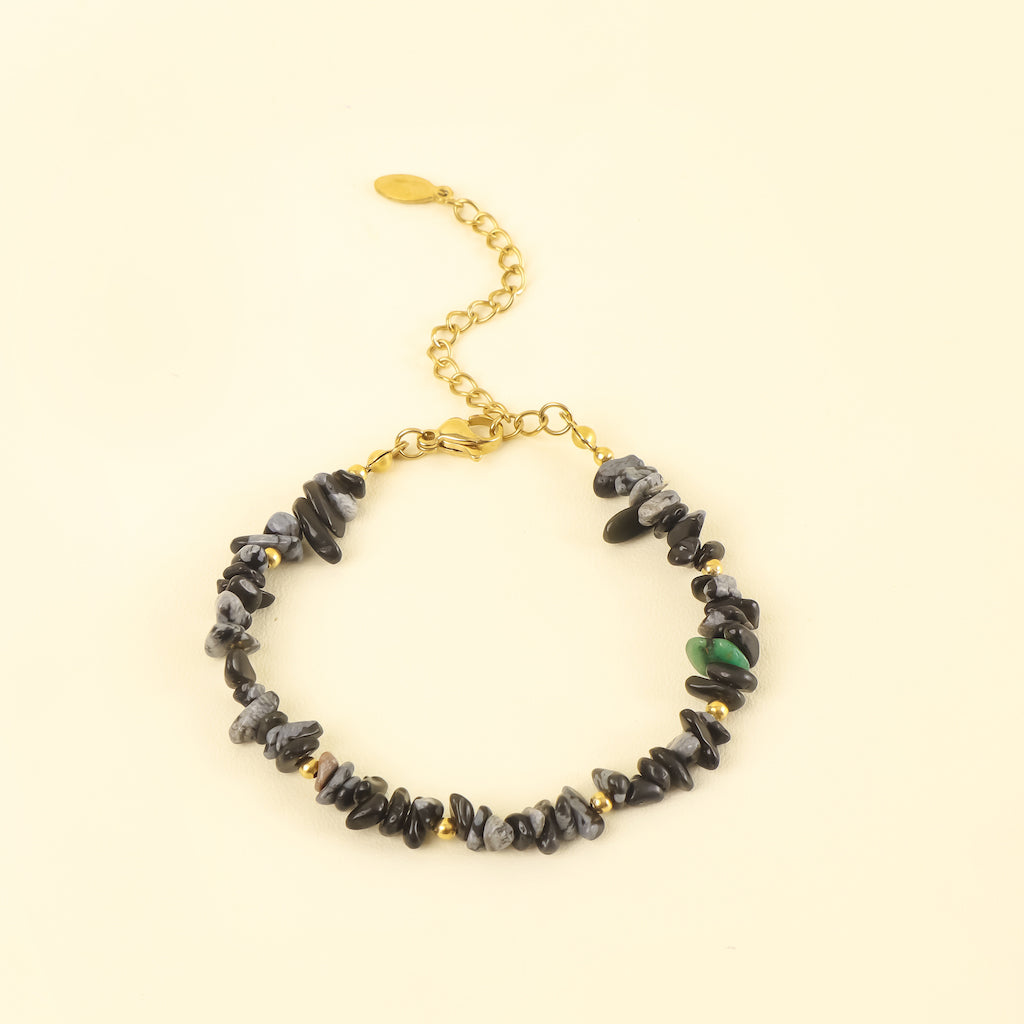Bohemian Harmony Snowflake Bracelet