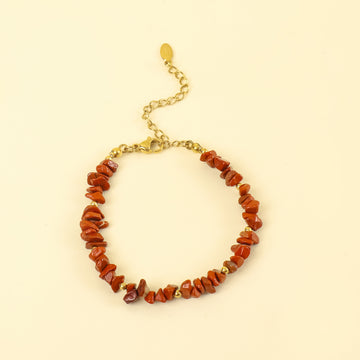 Bohemian Harmony Red Jasper Bracelet