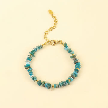 Bohemian Harmony Apatite Bracelet