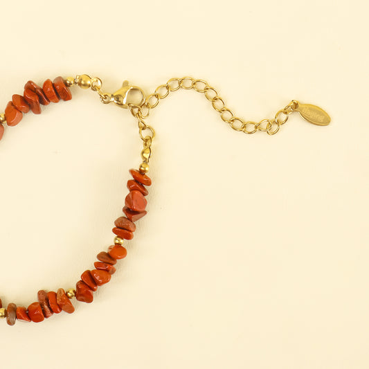 Bohemian Harmony Red Jasper Bracelet