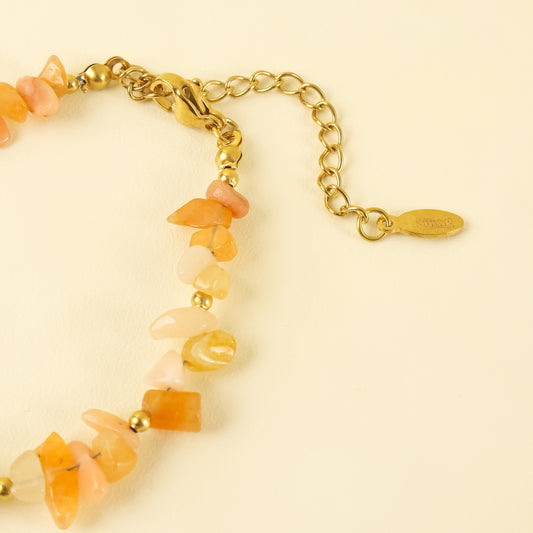 Bohemian Harmony Red Aventurine Bracelet