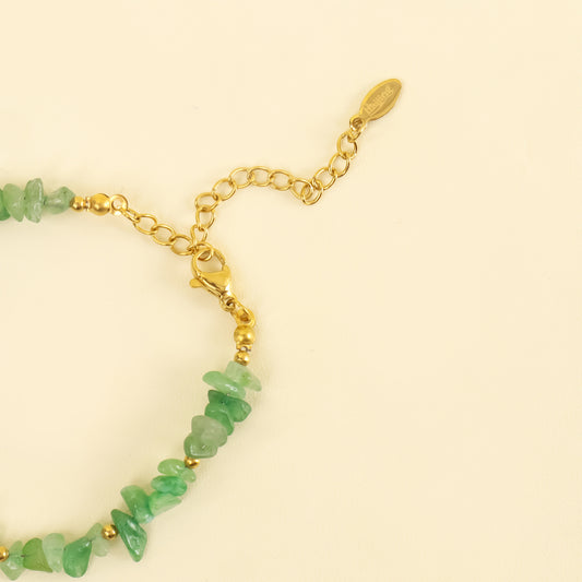Bohemian Harmony Green Aventurine Bracelet