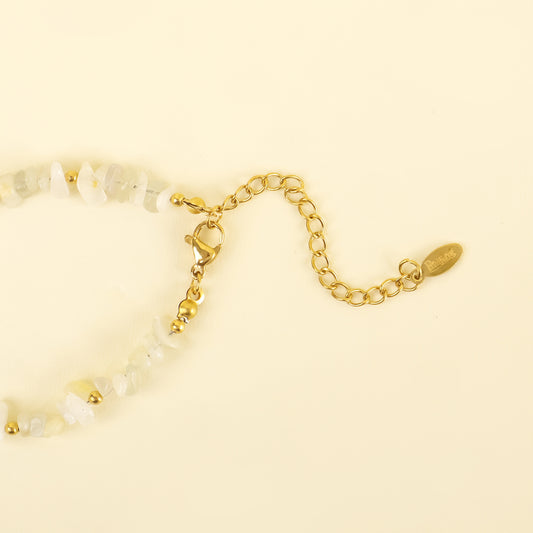 Bohemian Harmony Moonstone Bracelet