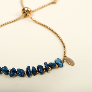 Vivian Blue Coral Bracelet