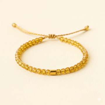 Crystalegance Citrine Color Bracelet