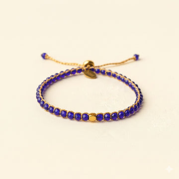 Crystalegance Lapis Lazuli Color Bracelet