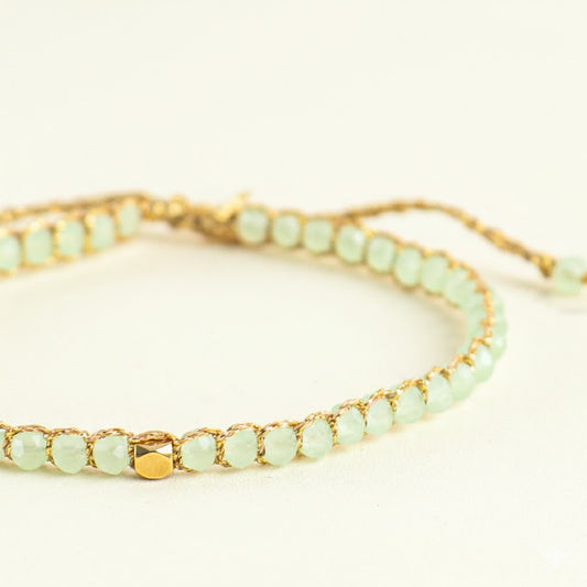 Crystalegance Jade Color Bracelet